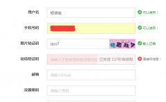 五指cms網站管理系統(tǒng)新增短信寶短信接口